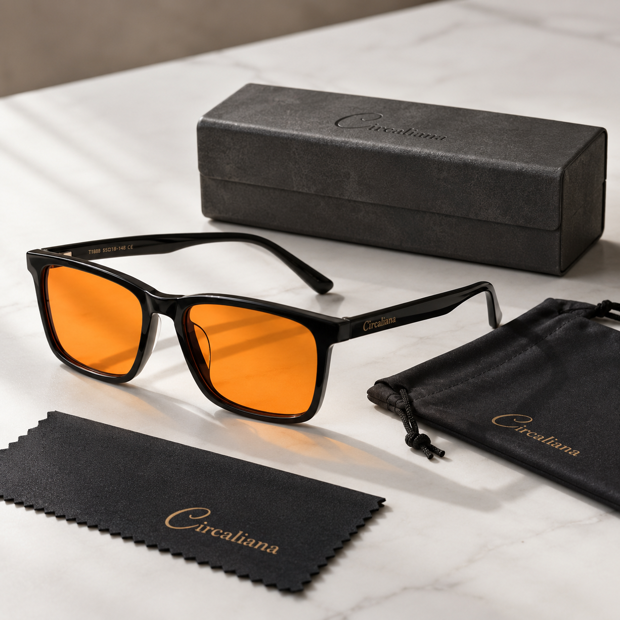 Gafas de noche anti luz azul - Origen Classic
